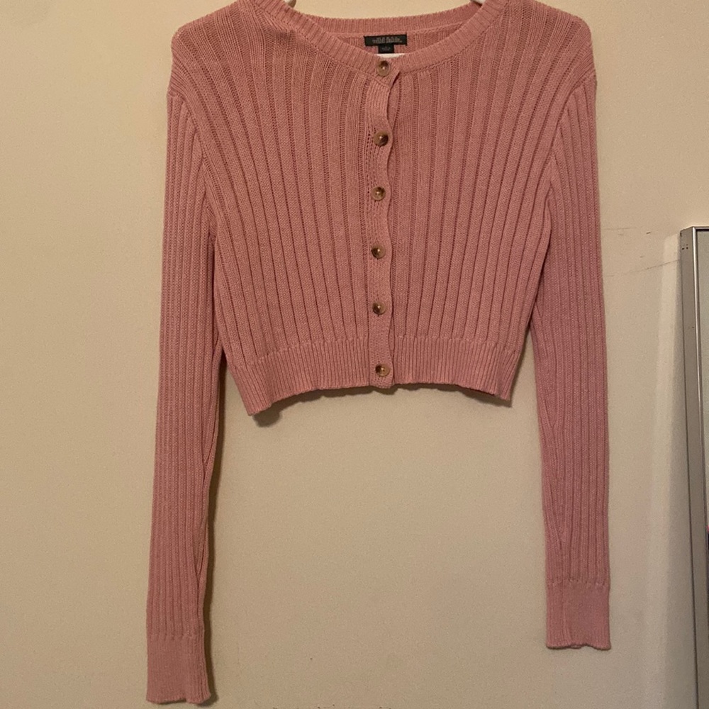 Cropped Pink Sweater from Target
